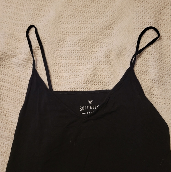 AMERICAN EAGLE BLACK TANK TOP - Picture 4 of 5